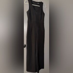 Express Black Sleeveless V-Neck Jumpsuit